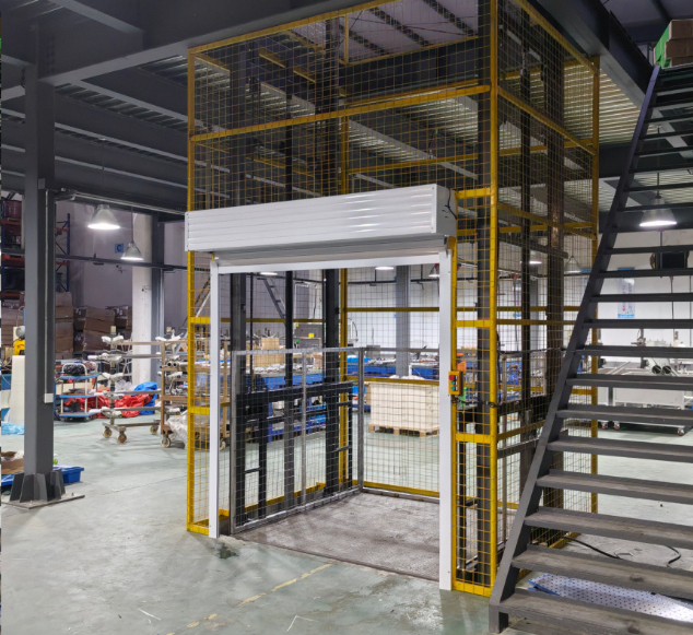 泉港食品厂物料提升